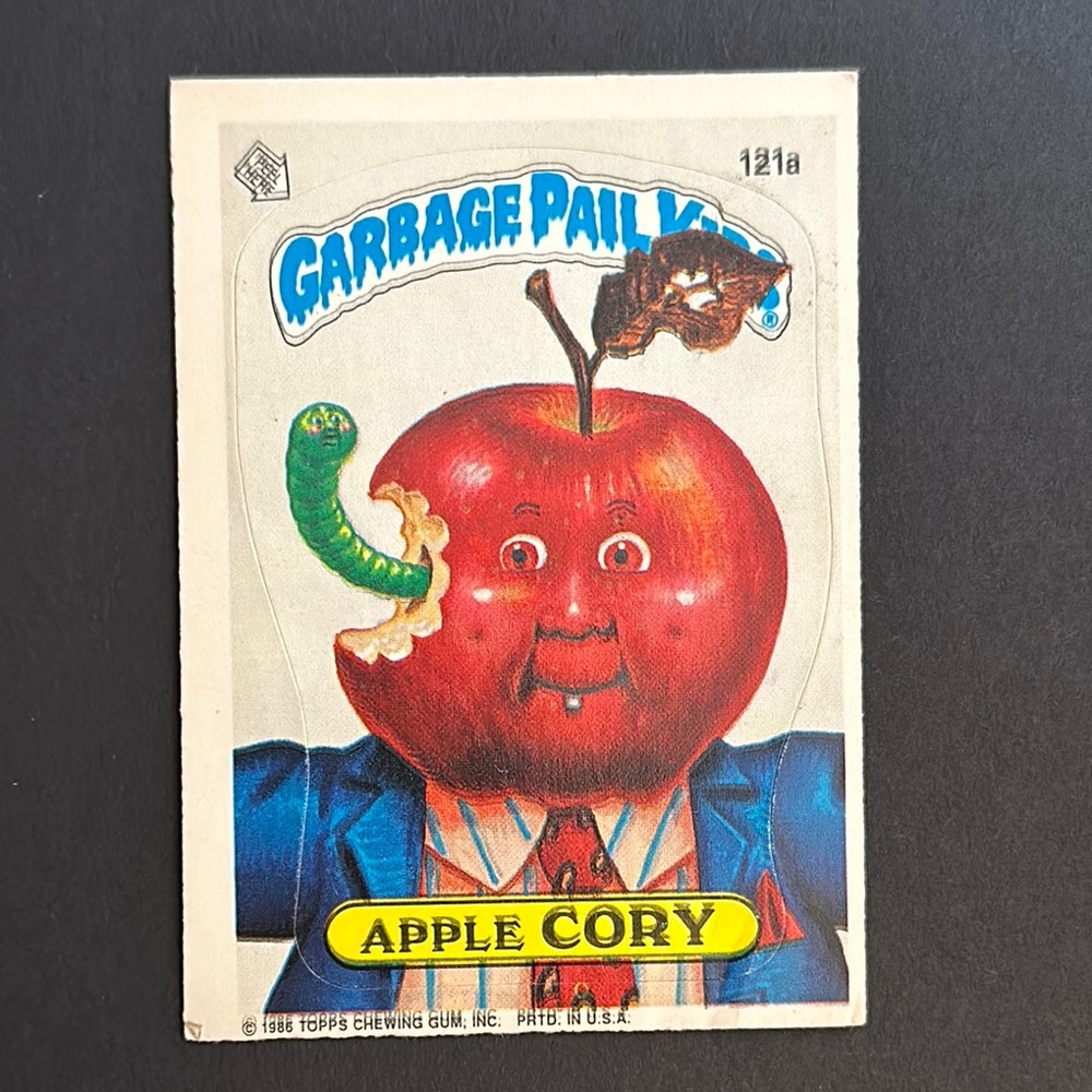 Garbage Pail Kids Apple Cory Card